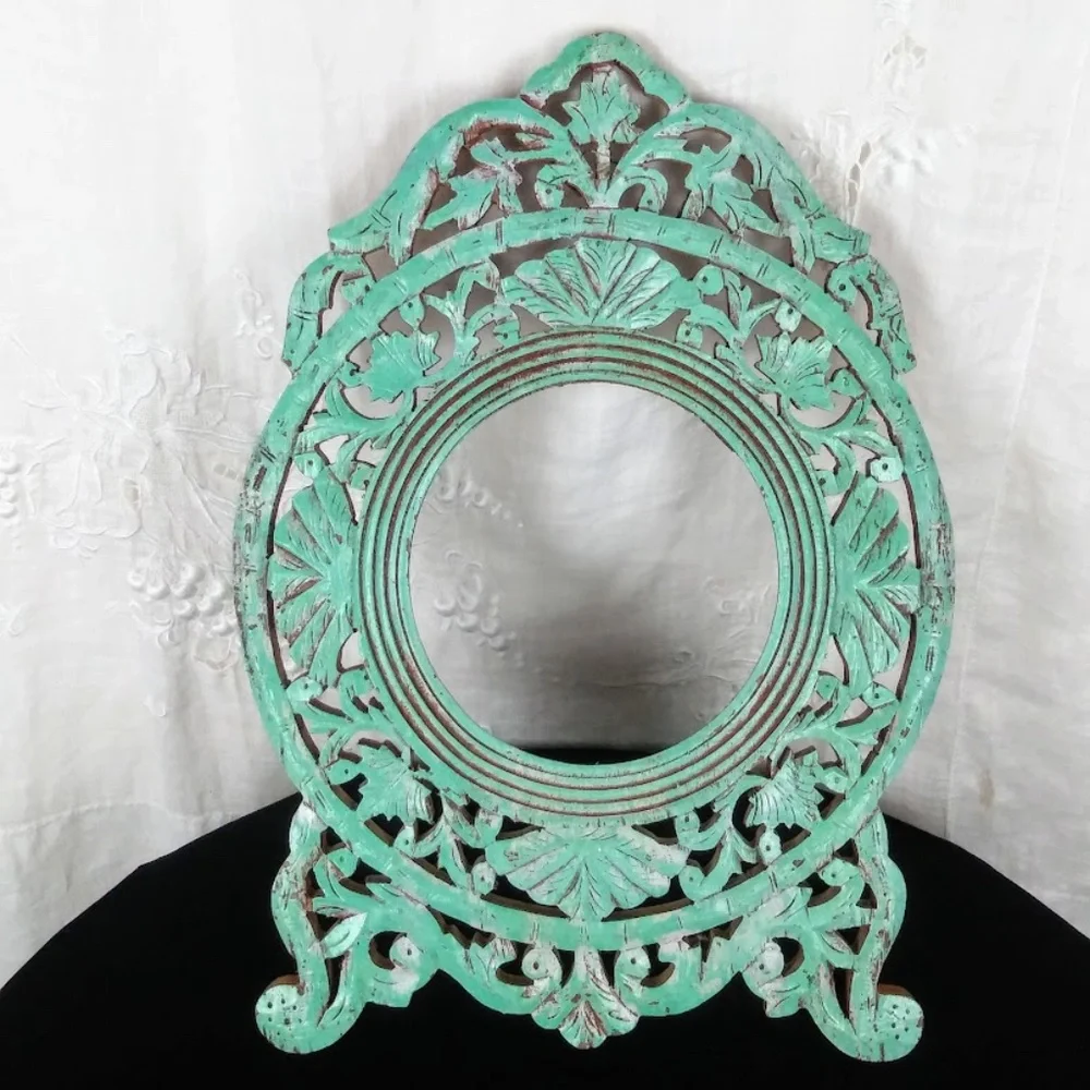 Shabby Chic Recycled Wood Frame or Home/Yard Decor - Picture 6 of 8